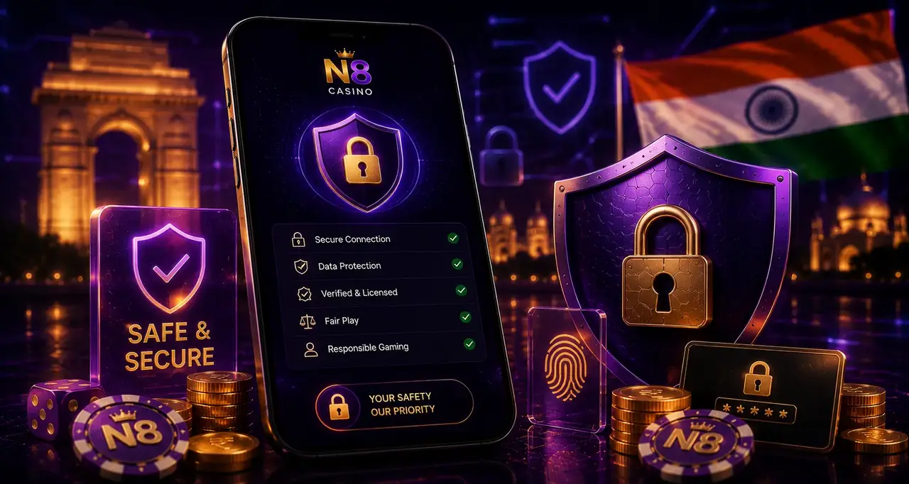 N8 mobile security and encrypted connection on a smartphone